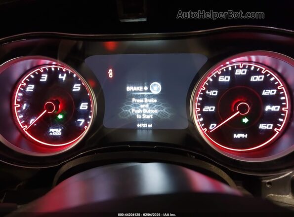 2C3CDXCT3HH659718 2017 DODGE CHARGER Черный Вид задних сидений