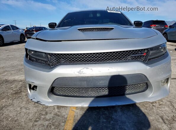 2C3CDXCT3KH754108 2019 DODGE CHARGER Silver Դիմացի տեսք