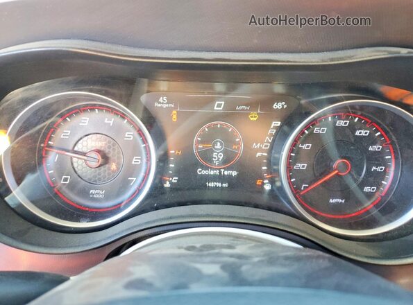 2C3CDXCT3KH754108 2019 DODGE CHARGER Silver Սարքավորումների վահանակի տեսք