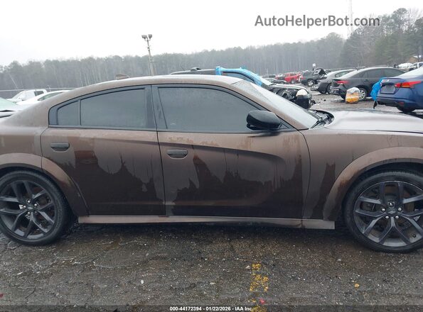 2C3CDXCT7LH145346 2020 DODGE CHARGER Brown 360 interior view