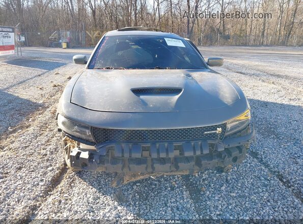 2C3CDXGJ2HH643776 2017 DODGE CHARGER Gray Widok zestawu wskaźników