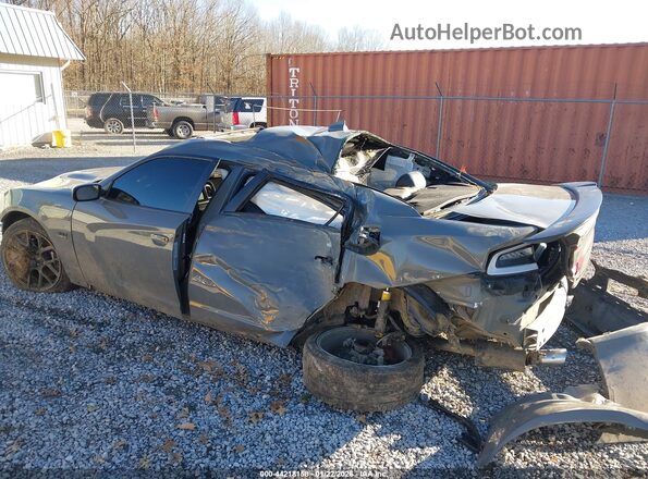 2C3CDXGJ2HH643776 2017 DODGE CHARGER Gray Widok z przodu