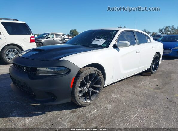 2C3CDXGJ2KH646734 2019 DODGE CHARGER White Front left