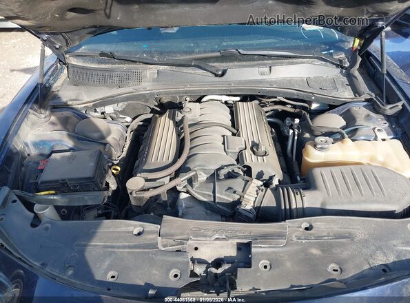 2C3CDXGJ3GH340598 2016 DODGE CHARGER Blue Widok z tyłu