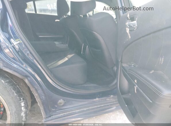 2C3CDXGJ3GH340598 2016 DODGE CHARGER Blue Widok naklejki z numerem VIN