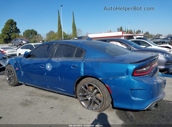 2C3CDXGJ4LH240777 2020 DODGE CHARGER Blue 
