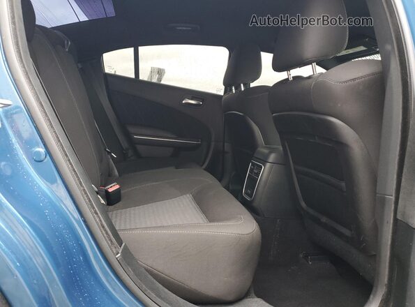 2C3CDXGJ5NH262340 2022 DODGE CHARGER Blue Հետևի նստատեղերի տեսք
