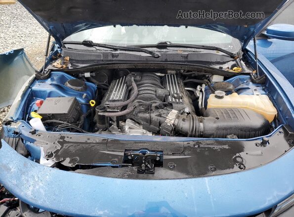 2C3CDXGJ5NH262340 2022 DODGE CHARGER Blue Սալոնի հետևի տեսք