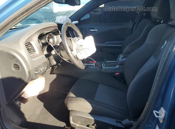 2C3CDXGJ5NH262340 2022 DODGE CHARGER Blue Սալոնի դիմացի տեսք
