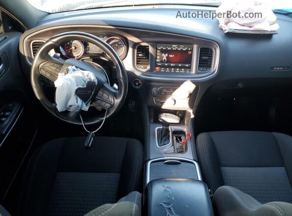 2C3CDXGJ5NH262340 2022 DODGE CHARGER Blue Առջևի վահանակի տեսք