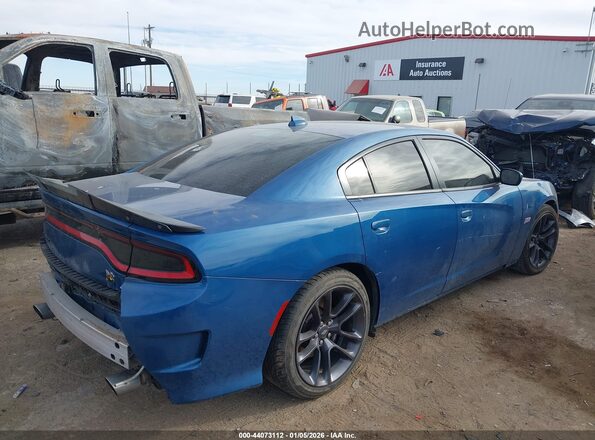 2C3CDXGJ6NH126606 2022 DODGE CHARGER Dark Blue Tył prawy