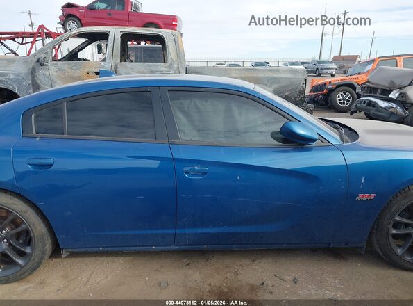 2C3CDXGJ6NH126606 2022 DODGE CHARGER Dark Blue Widok wnętrza 360 stopni