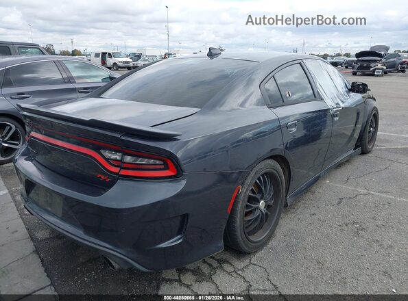 2C3CDXGJ7HH596017 2017 DODGE CHARGER Gray Rear right