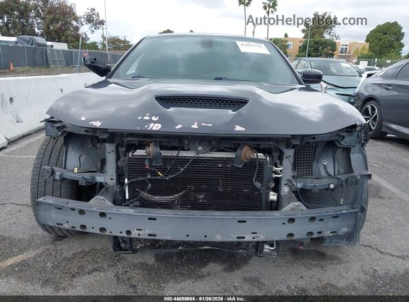 2C3CDXGJ7HH596017 2017 DODGE CHARGER Gray Instrument cluster view