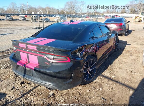 2C3CDXGJ7JH163125 2018 DODGE CHARGER Black Tył prawy