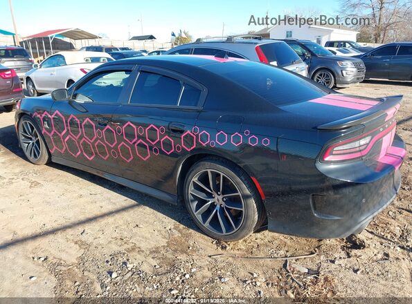 2C3CDXGJ7JH163125 2018 DODGE CHARGER Black Tył lewy