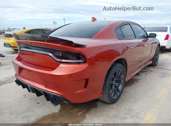 2C3CDXGJ9LH231945 2020 DODGE CHARGER Orange Задня права чверть