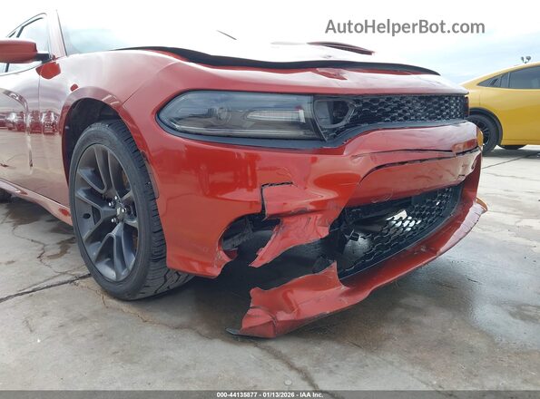 2C3CDXGJ9LH231945 2020 DODGE CHARGER Orange Вид спереду
