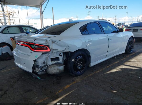 2C3CDXHG0NH220516 2022 DODGE CHARGER White Задня права чверть