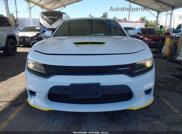 2C3CDXHG0NH220516 2022 DODGE CHARGER White Вид щитка приладів
