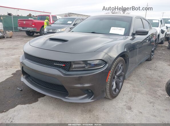 2C3CDXHG1JH221586 2018 DODGE CHARGER Gray 