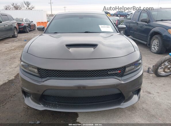 2C3CDXHG1JH221586 2018 DODGE CHARGER Gray 