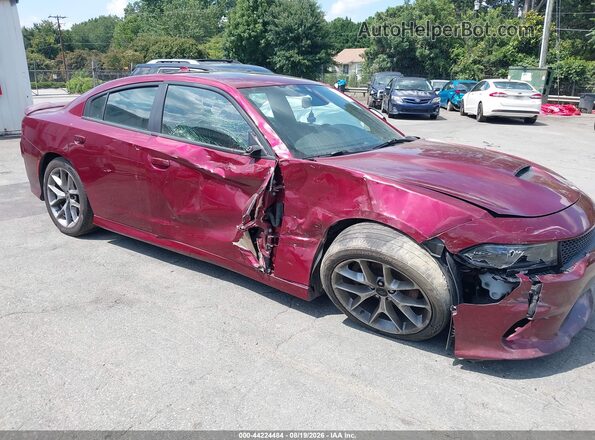 2C3CDXHG3NH232272 2022 DODGE CHARGER Red წინა ხედი