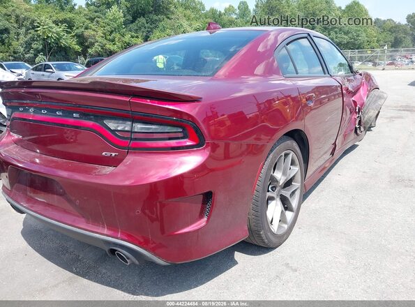 2C3CDXHG3NH232272 2022 DODGE CHARGER Red უკანა მარჯვენა
