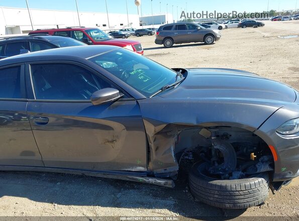 2C3CDXHG6GH293070 2016 DODGE CHARGER Gray Vista interior trasera