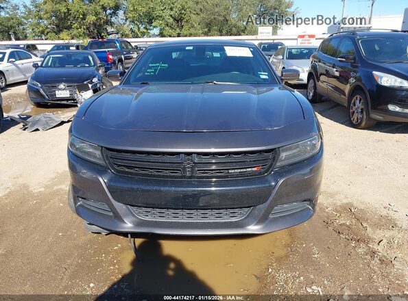 2C3CDXHG6GH293070 2016 DODGE CHARGER Gray Vista del cuadro de instrumentos