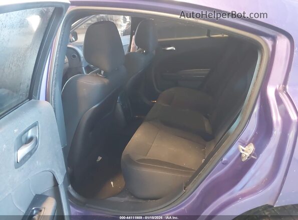 2C3CDXHG7GH155683 2016 DODGE CHARGER Purple VIN կոդի պիտակի տեսք