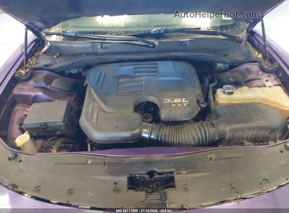 2C3CDXHG7GH155683 2016 DODGE CHARGER Purple Հետևի տեսք