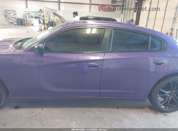 2C3CDXHG7GH155683 2016 DODGE CHARGER Purple Սալոնի հետևի տեսք