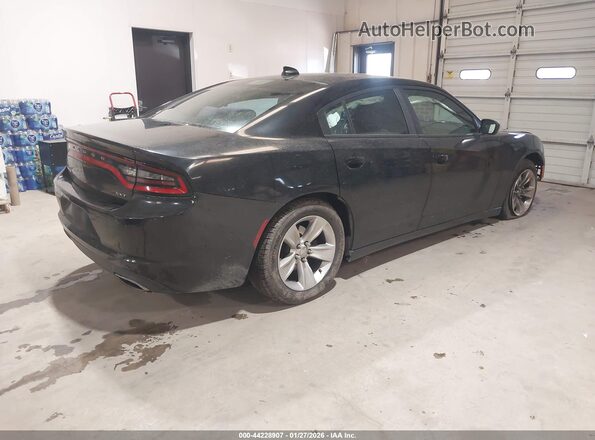 2C3CDXHG7GH350022 2016 DODGE CHARGER Black Rear right