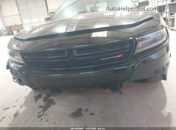 2C3CDXHG7GH350022 2016 DODGE CHARGER Black Front view