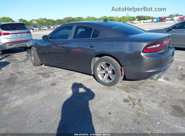 2C3CDXHG7HH525015 2017 DODGE CHARGER Gray უკანა მარცხენა