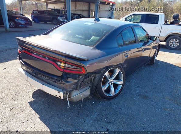 2C3CDXHGXHH504563 2017 DODGE CHARGER Gray Հետևի աջ
