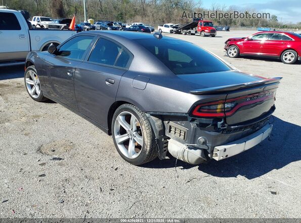2C3CDXHGXHH504563 2017 DODGE CHARGER Gray Հետևի ձախ