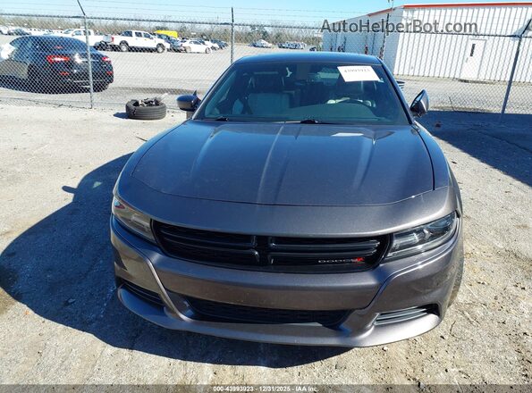 2C3CDXHGXHH504563 2017 DODGE CHARGER Gray Սարքավորումների վահանակի տեսք