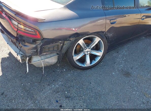 2C3CDXHGXHH504563 2017 DODGE CHARGER Gray Դիմացի տեսք