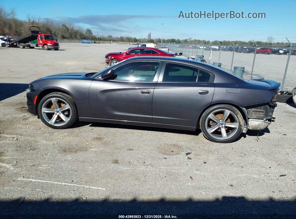 2C3CDXHGXHH504563 2017 DODGE CHARGER Gray Սալոնի 360 աստիճան տեսք