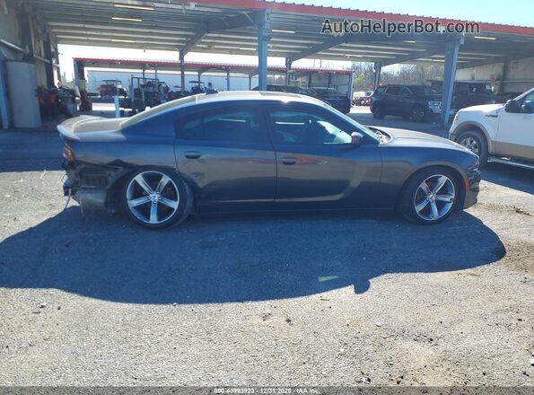 2C3CDXHGXHH504563 2017 DODGE CHARGER Gray Սալոնի հետևի տեսք