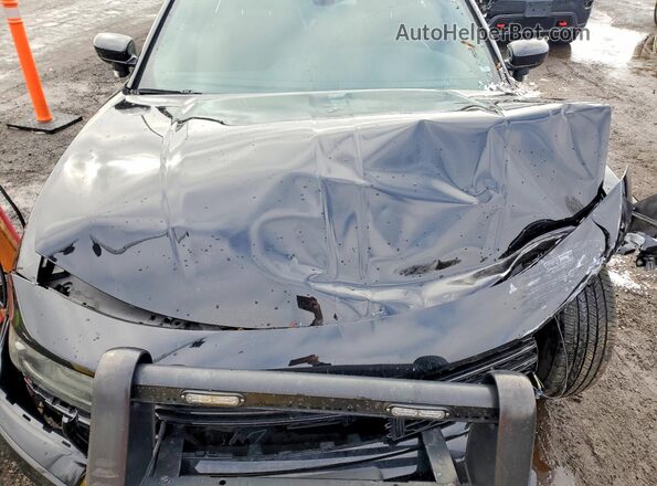 2C3CDXKG5NH117133 2022 DODGE CHARGER Черный Вид задней части салона