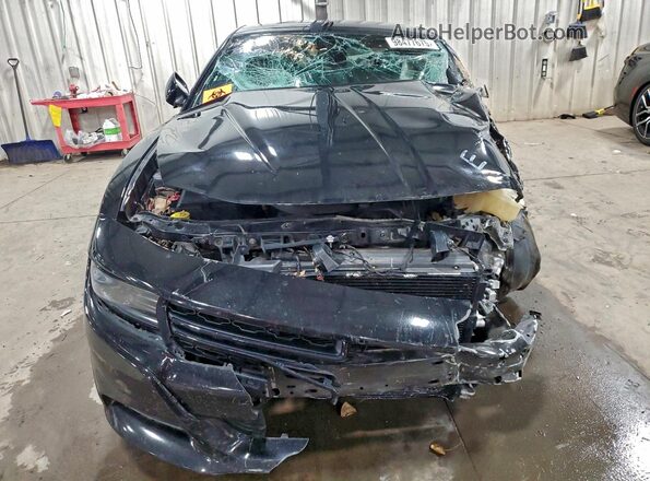 2C3CDXKG6NH139125 2022 DODGE CHARGER Black წინა ხედი