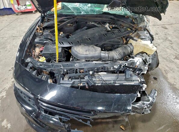2C3CDXKG6NH139125 2022 DODGE CHARGER Black უკანა სალონის ხედი