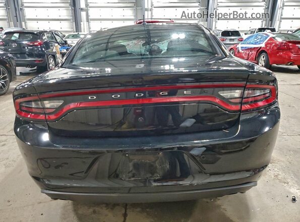 2C3CDXKG6NH139125 2022 DODGE CHARGER Black უკანა ხედი