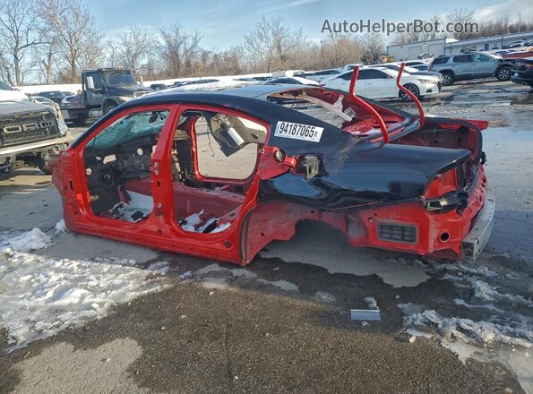 2C3CDXL94GH305631 2016 DODGE CHARGER Red Задня ліва чверть