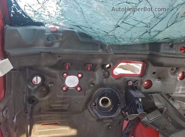 2C3CDXL94GH305631 2016 DODGE CHARGER Red Вид щитка приладів