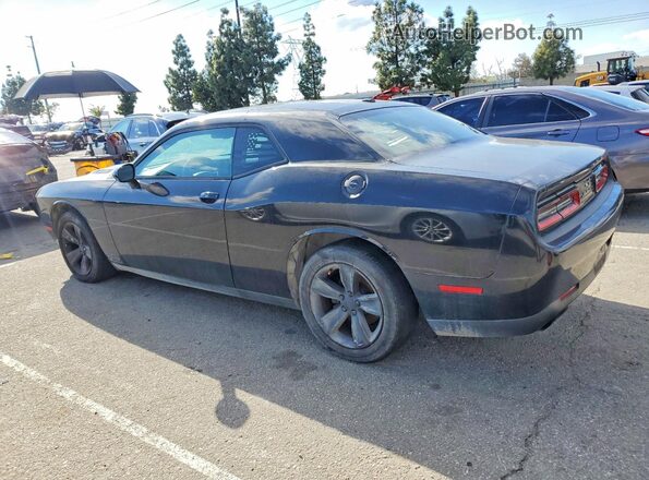 2C3CDZAG0GH176865 2016 DODGE CHALLENGER Черный Задняя левая четверть