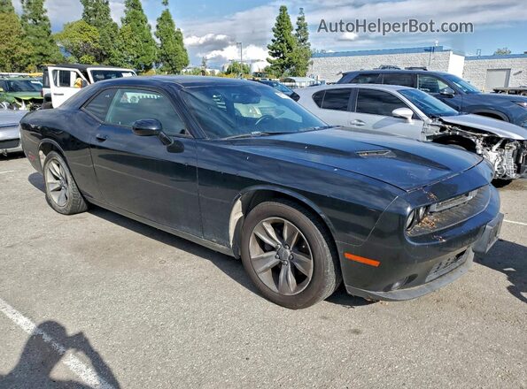 2C3CDZAG0GH176865 2016 DODGE CHALLENGER Черный Передняя правая четверть